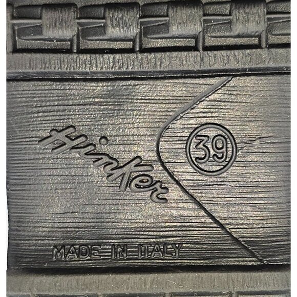 Hinher Women's Brown Leather Fur-Lined Lace-Up Boots Made In Italy Sz 8.5 (39) 2 - Picture 8 of 16